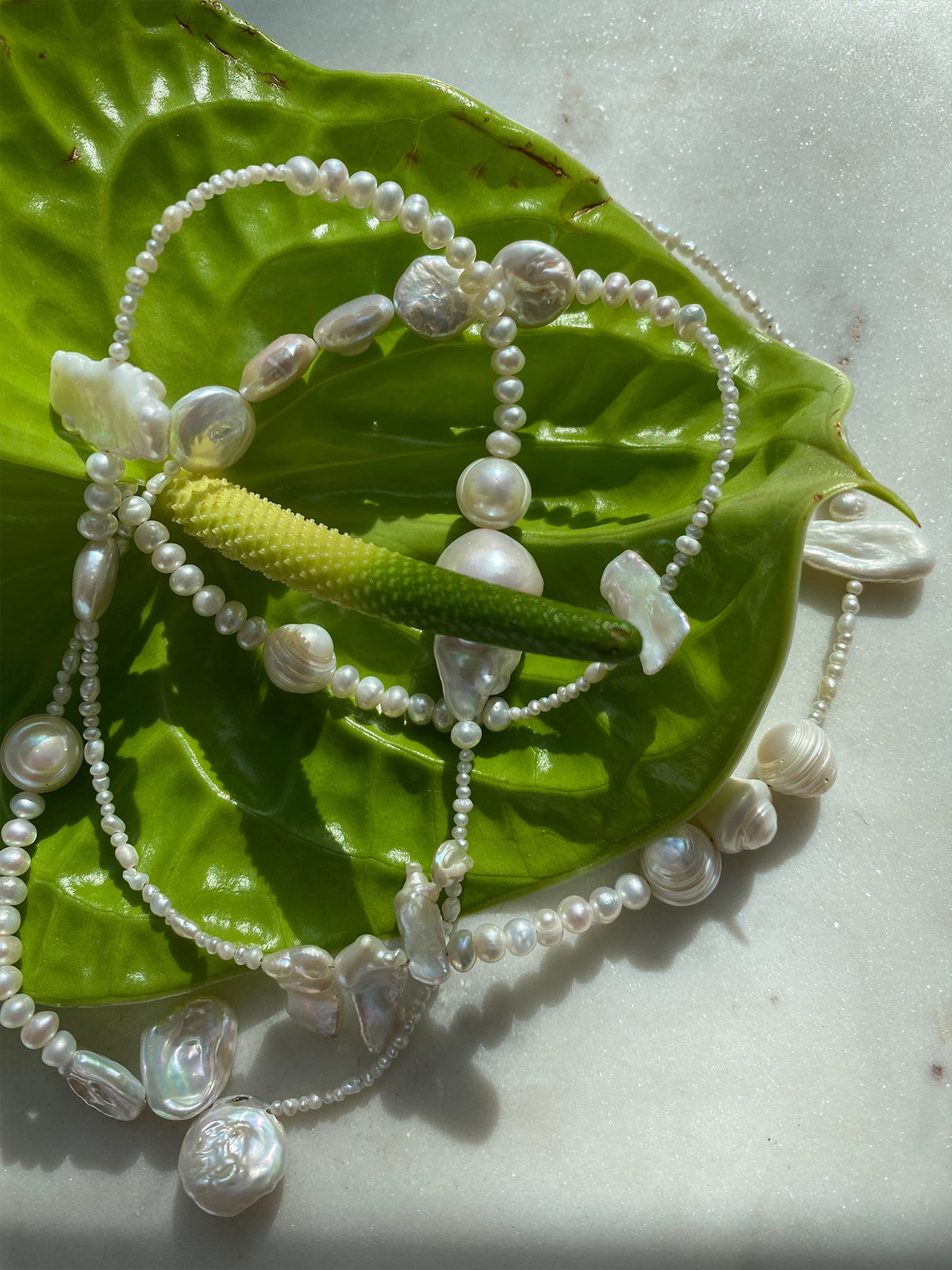 Giséle Freshwater Pearl Necklace / Bracelet