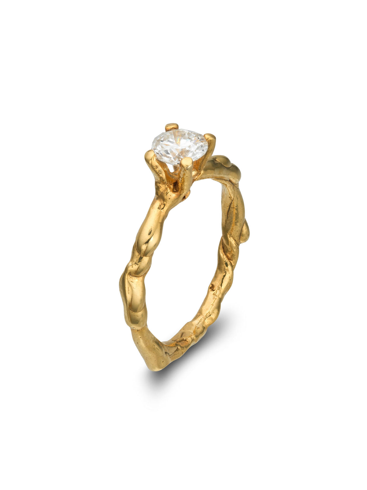 Eternity Engagement Ring / Gold