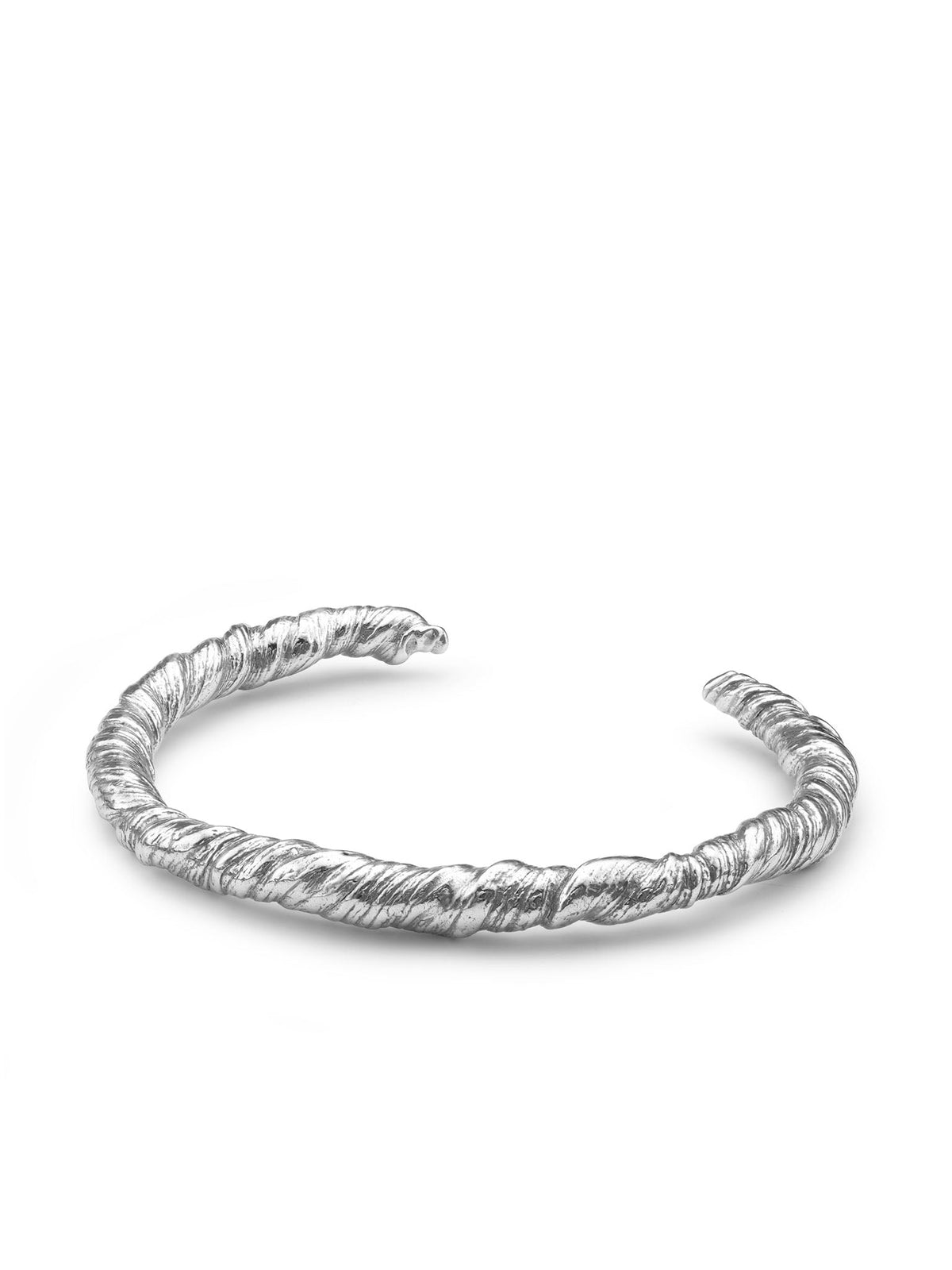 Nautilus Twisted Bracelet Silver