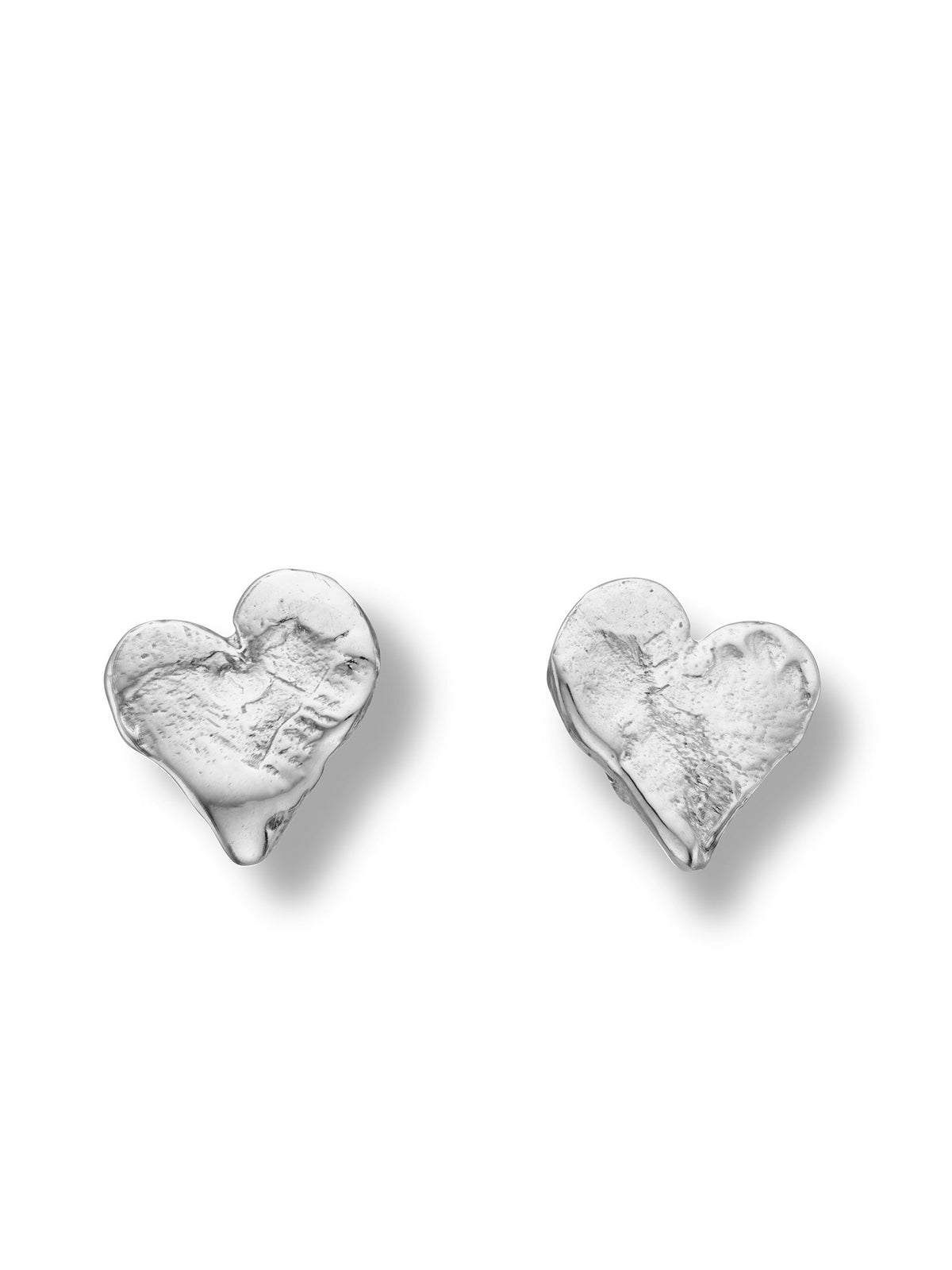 Amore Earrings 14k White Gold