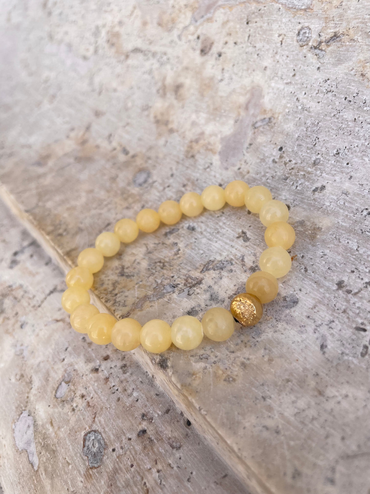 Honey Calcite Bracelet