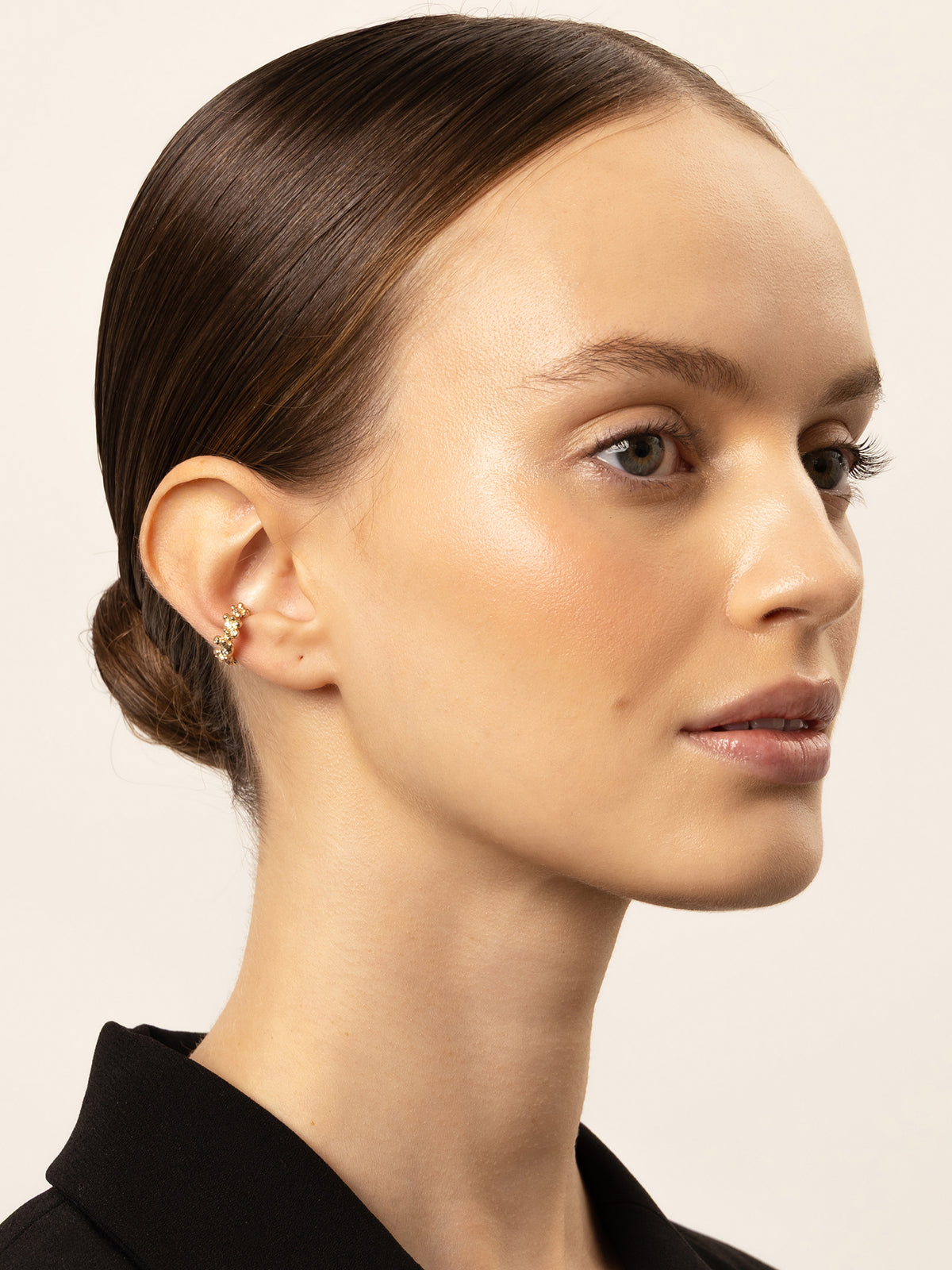 Céleste Deux Diamond Fülgyűrű 14k Arany