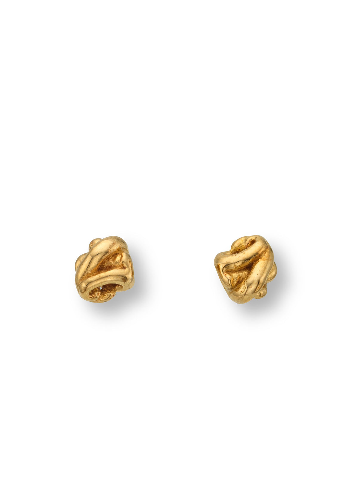 Golden Knot Mini Fülbevaló 14k Arany