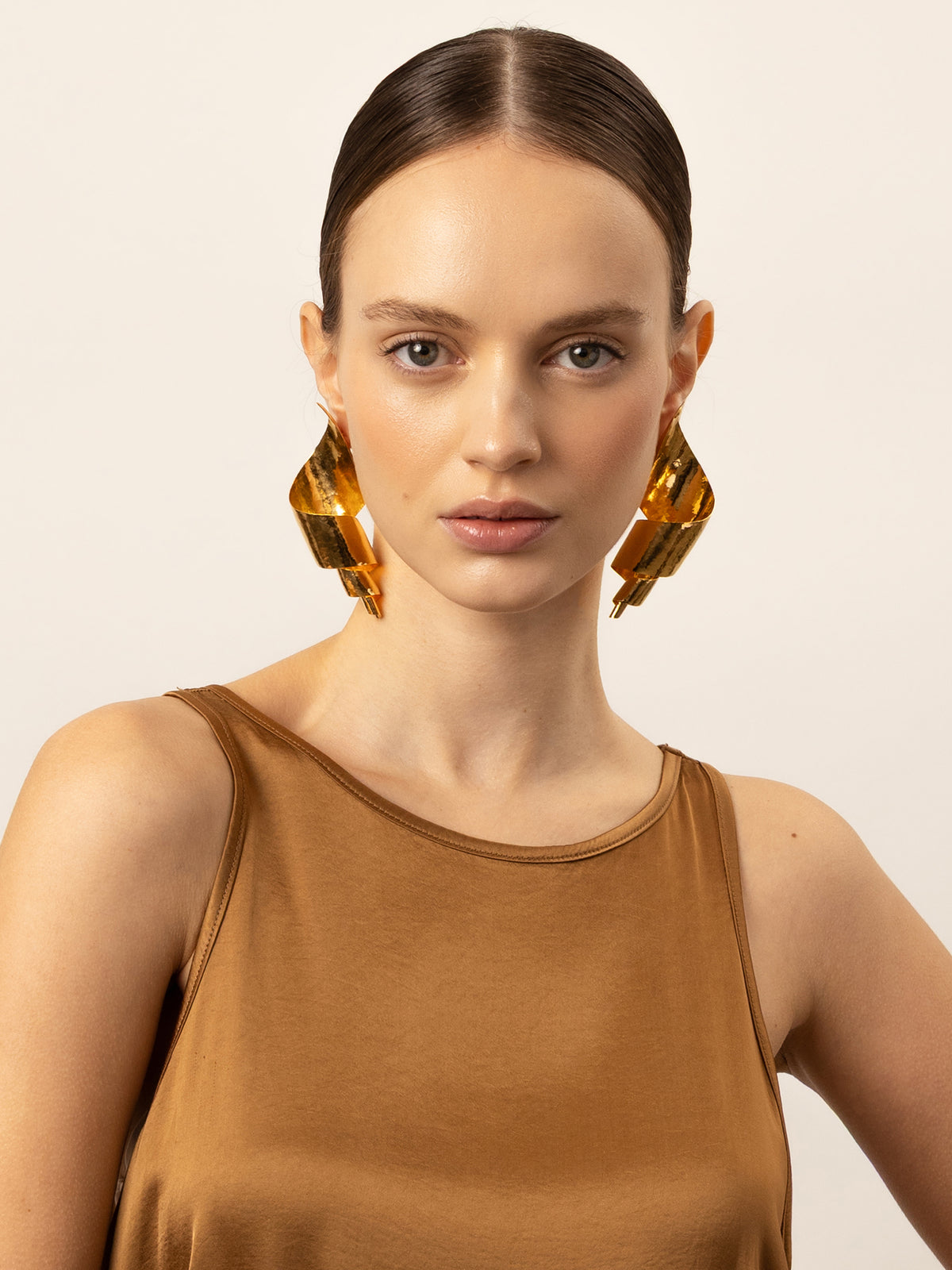 Rustic Twisted Earrings