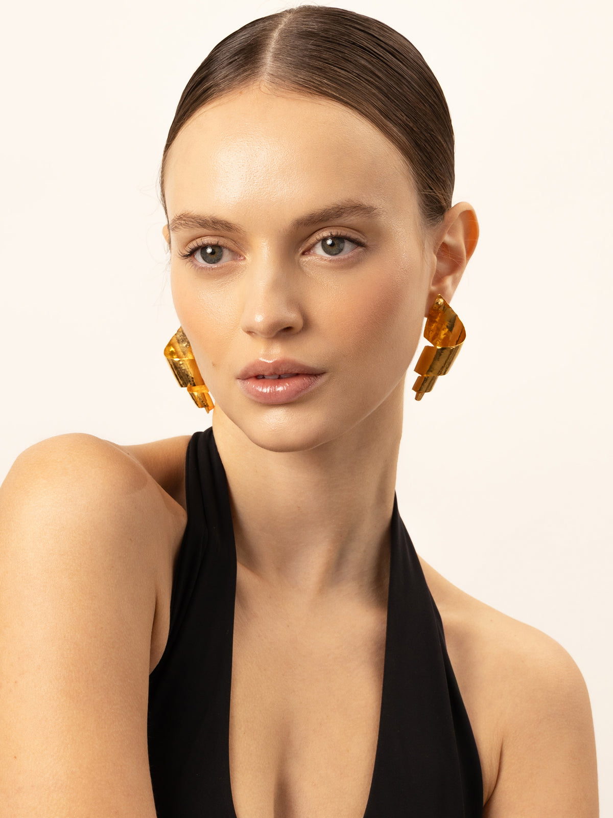 Rustic Twisted Small Earrings