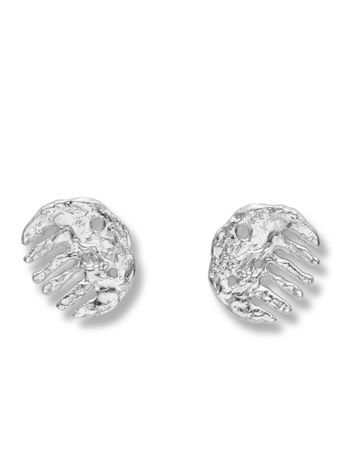 Simon Radvan x Eva Remenyi Comb Earrings Silver