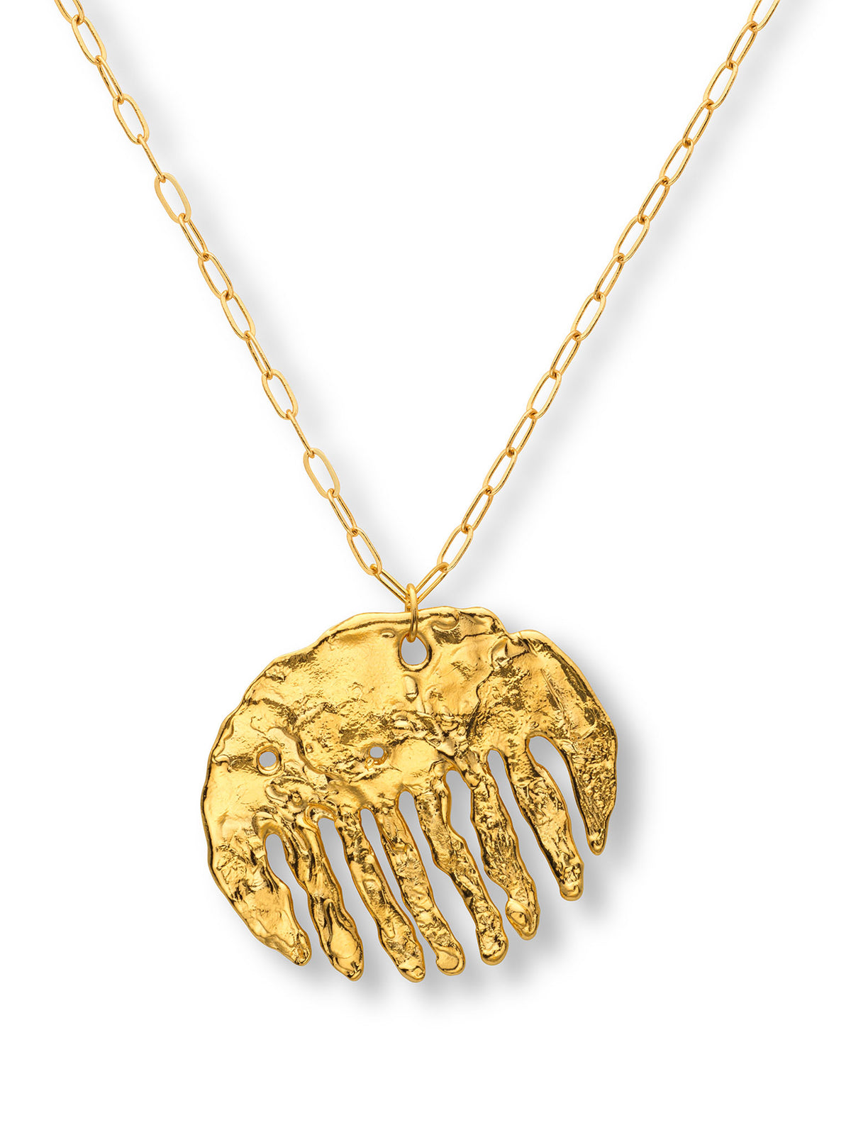 Simon Radvan x Eva Remenyi Comb Necklace Gold