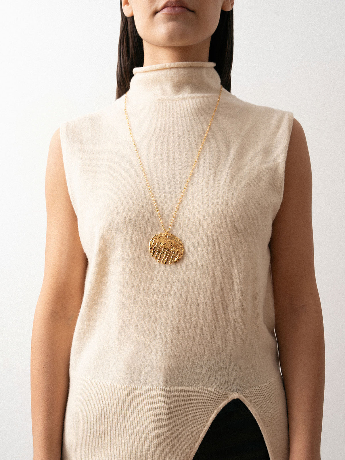 Simon Radvan x Eva Remenyi Comb Necklace Gold