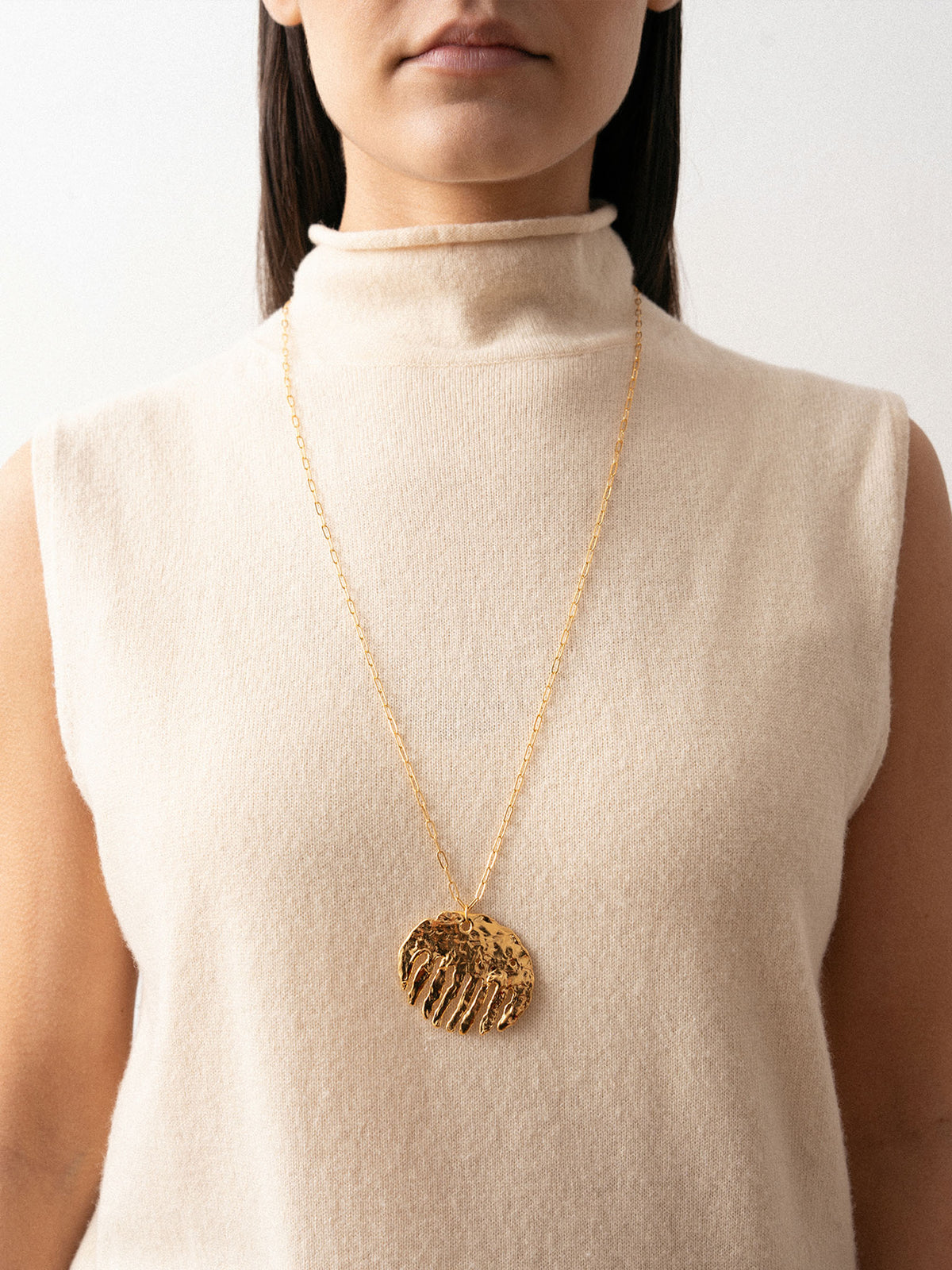 Simon Radvan x Eva Remenyi Comb Necklace Gold