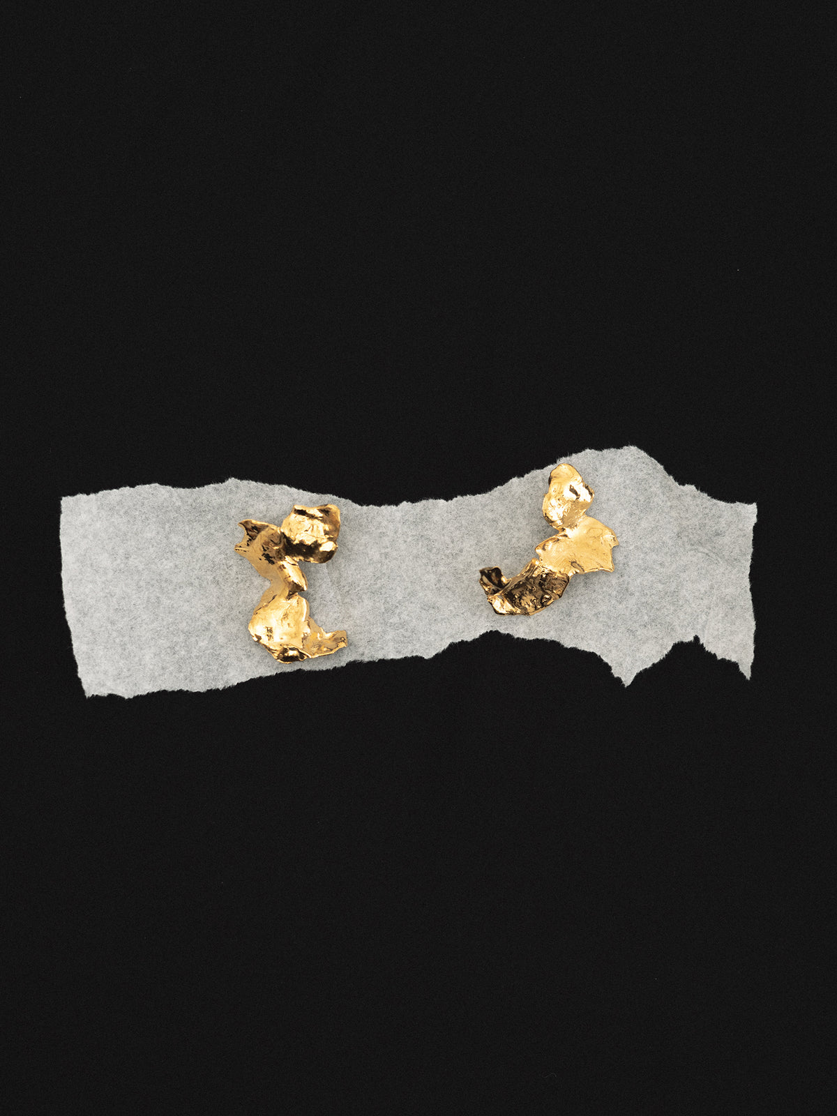 Talisman Flow Earrings Gold