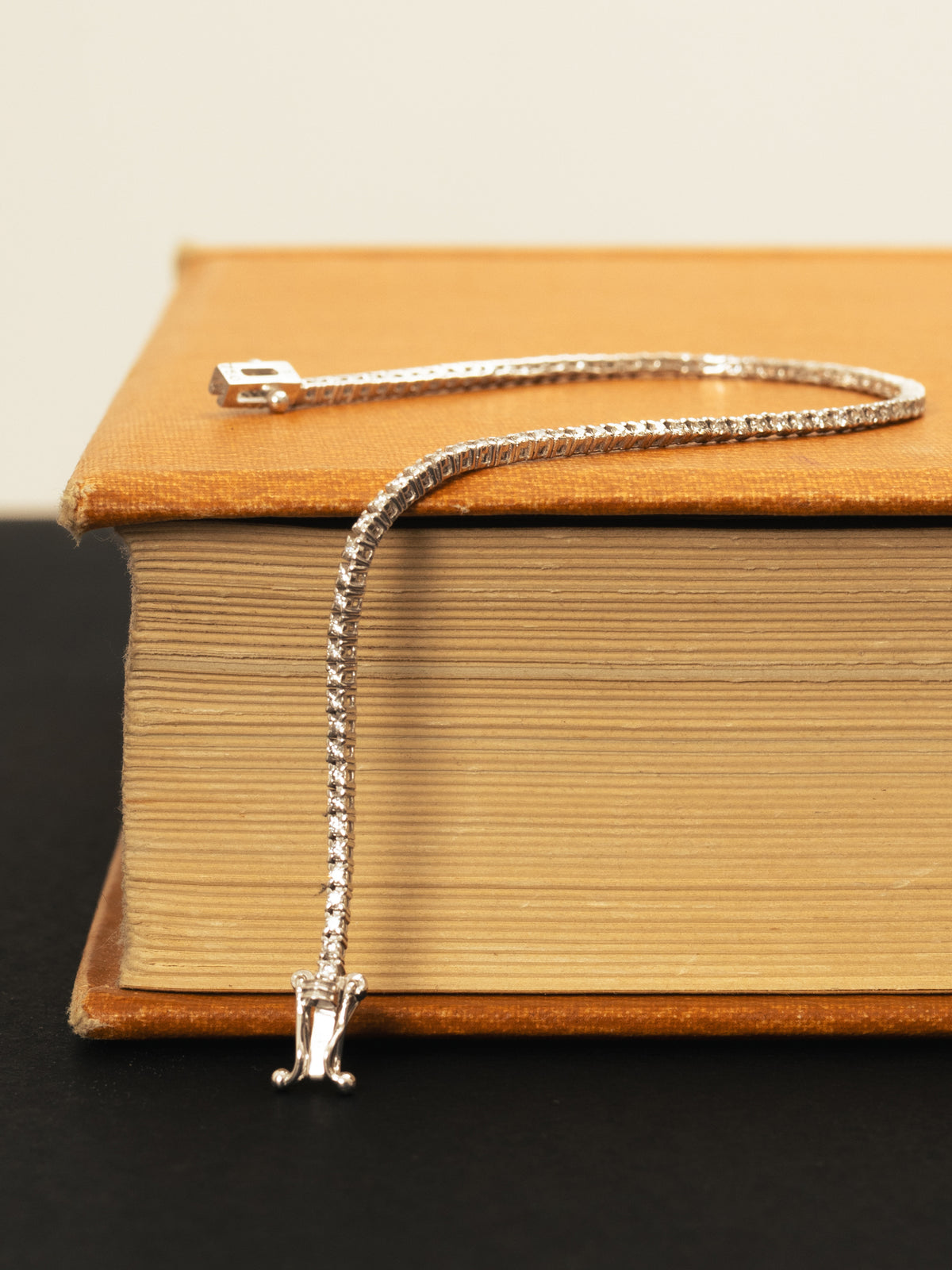 Tenisz Karkötő 18k Fehérarany