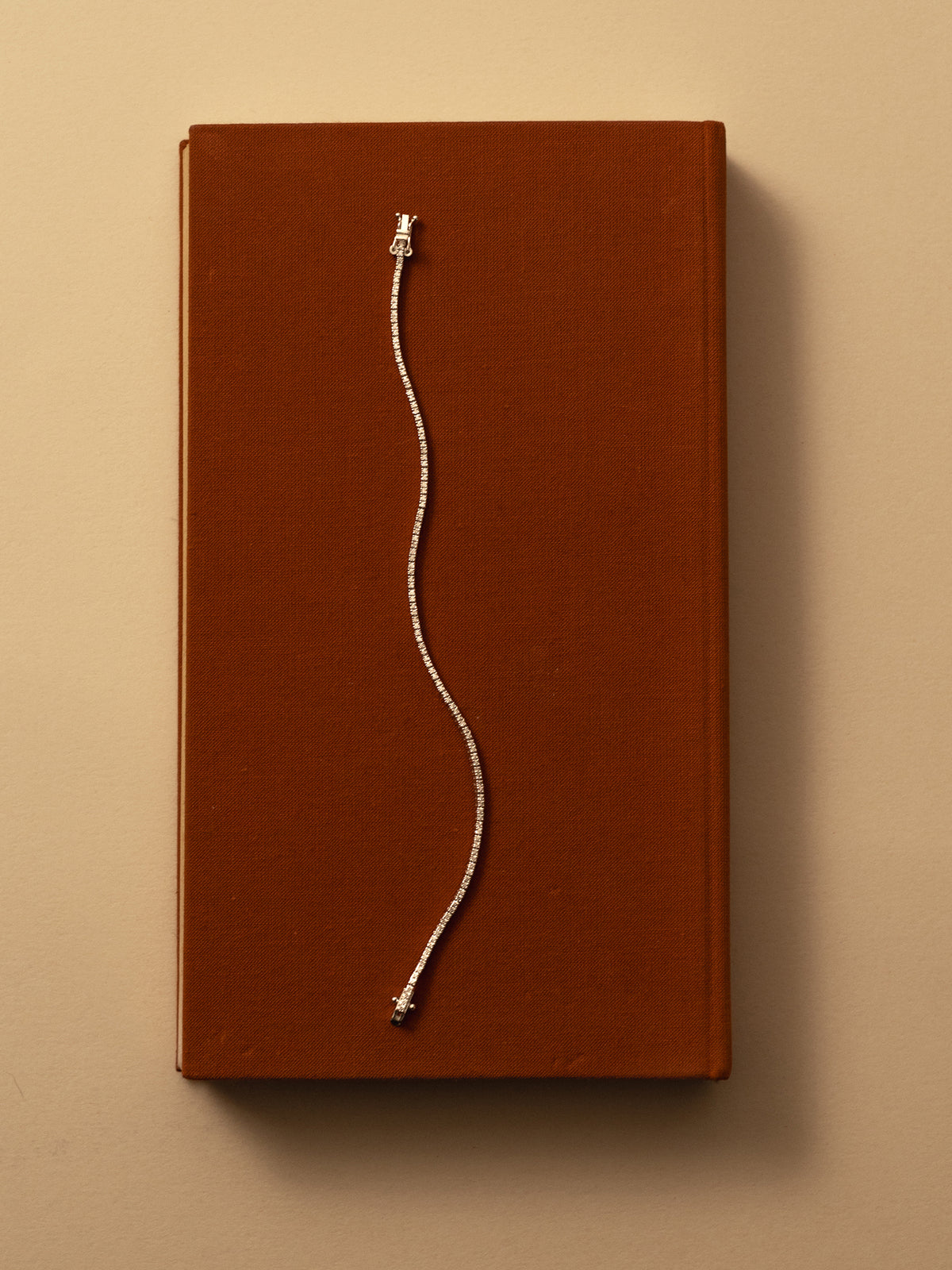 Tenisz Karkötő 18k Fehérarany