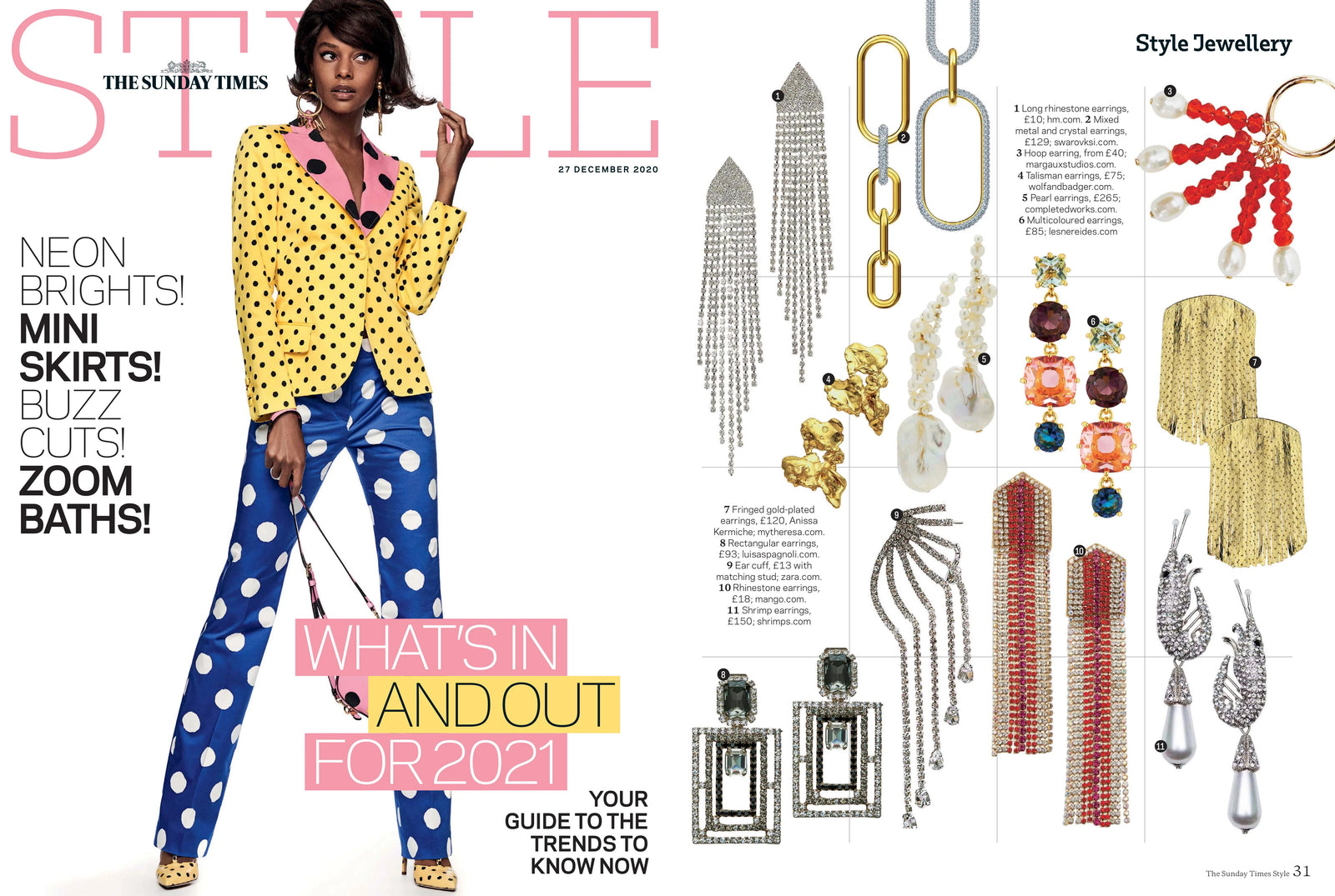 Sunday Times Style, December 2020