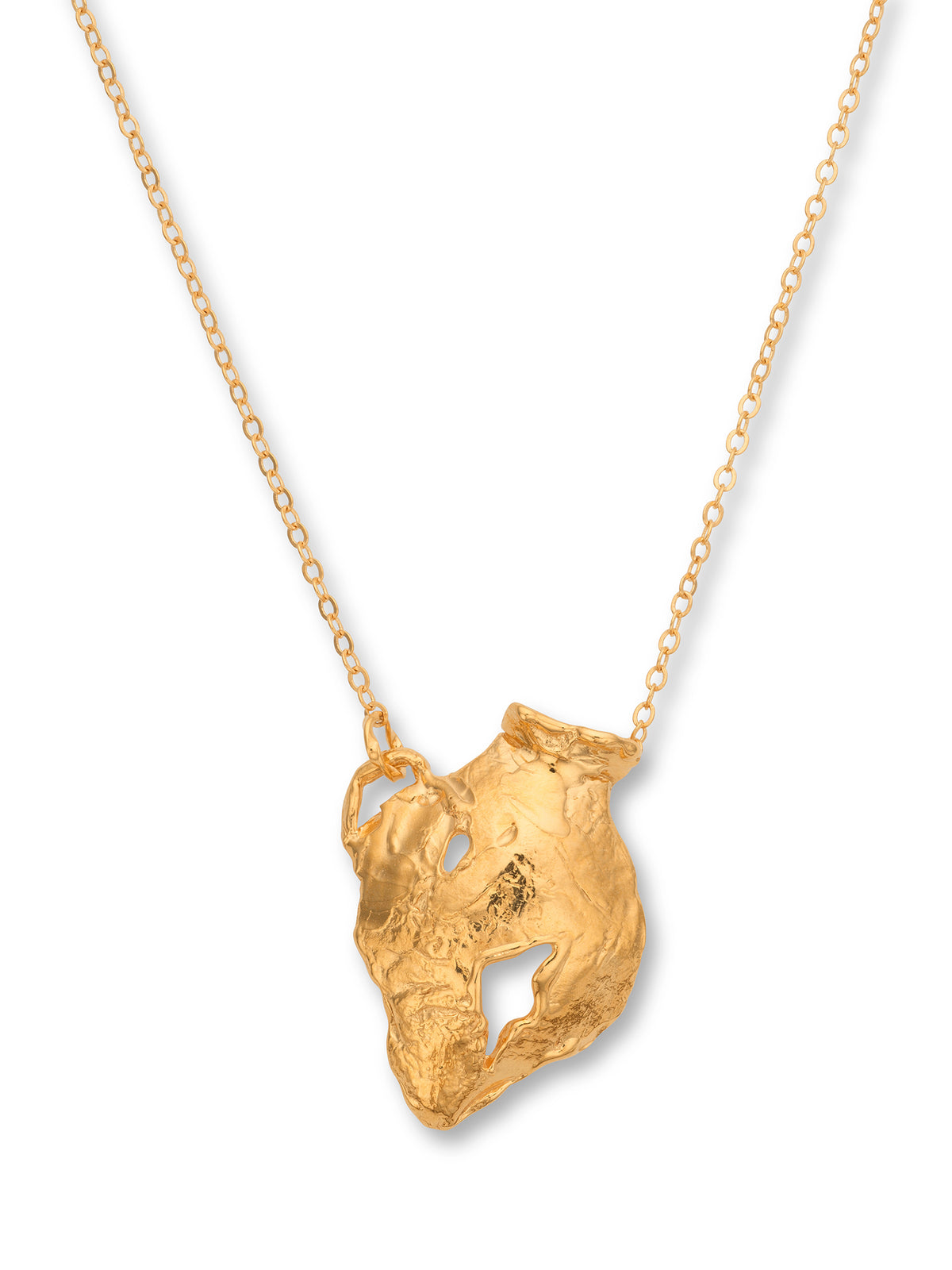 Vacation Small Amphora Necklace Gold