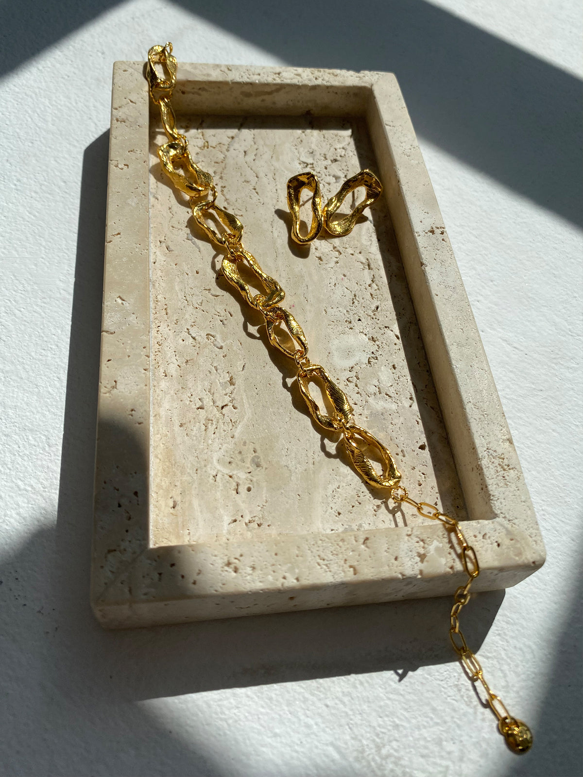 Vacation Chain Bracelet Gold