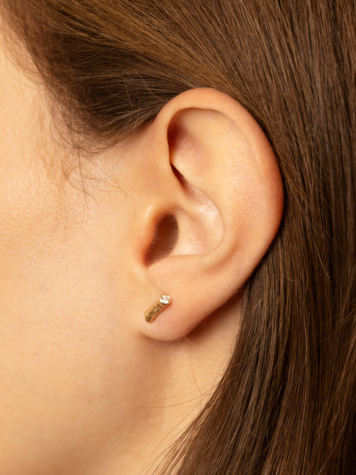 Wand Diamond Fülbevaló 14k Arany