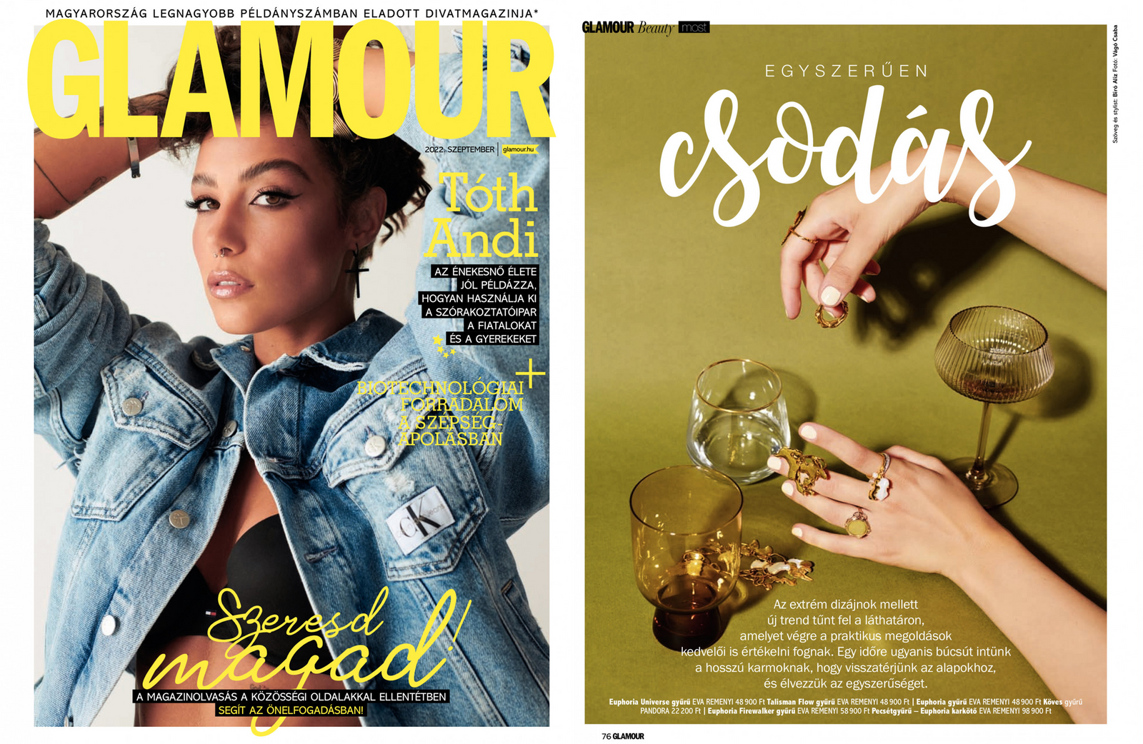 GLAMOUR, September 2022
