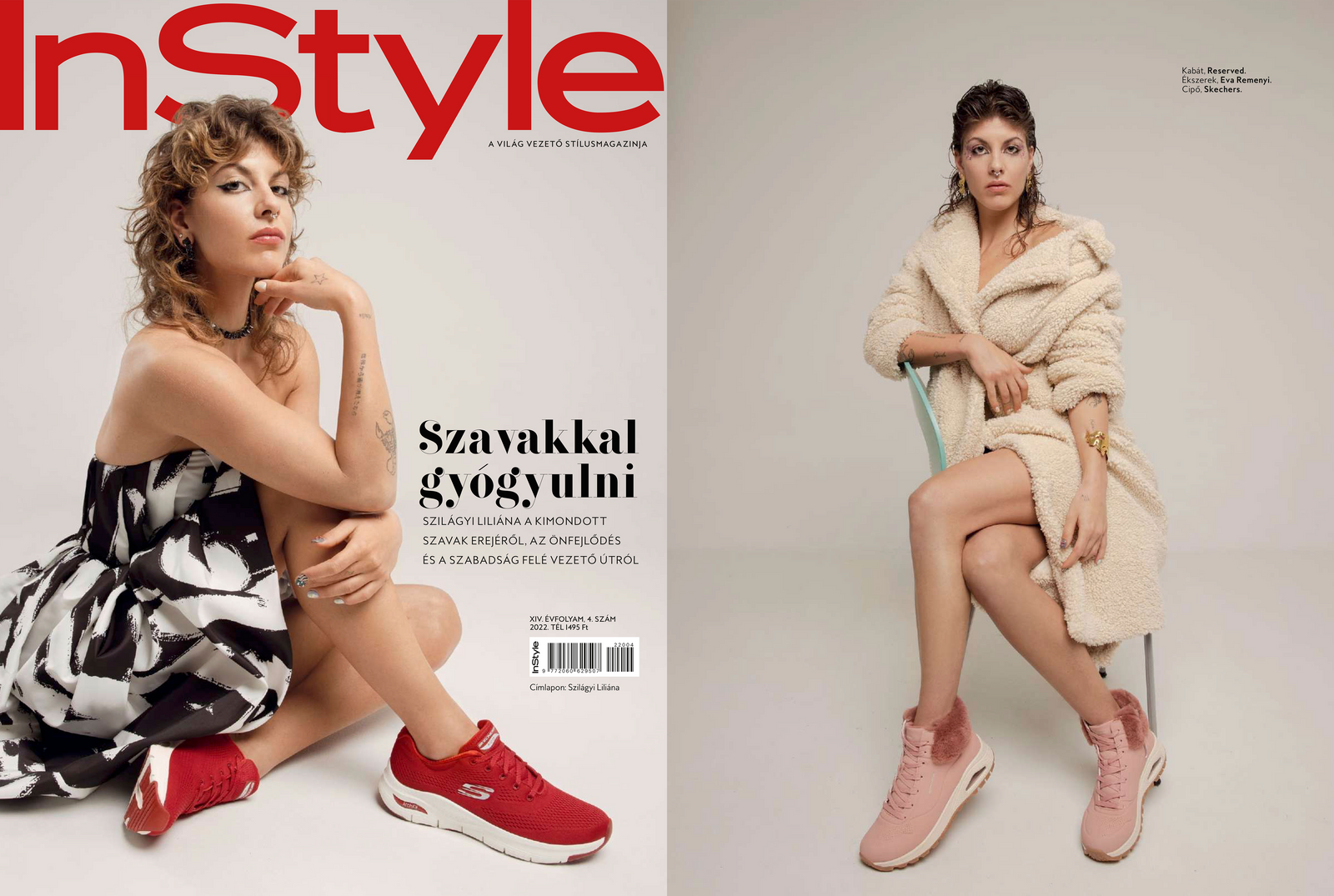 InStyle, December 2022, Szilágyi Liliána