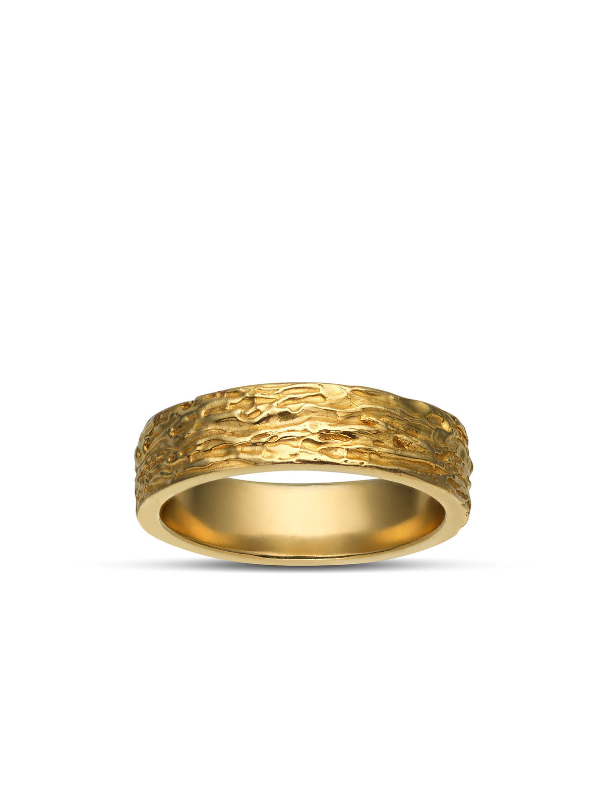 Coral Reef Wedding Band / Gold