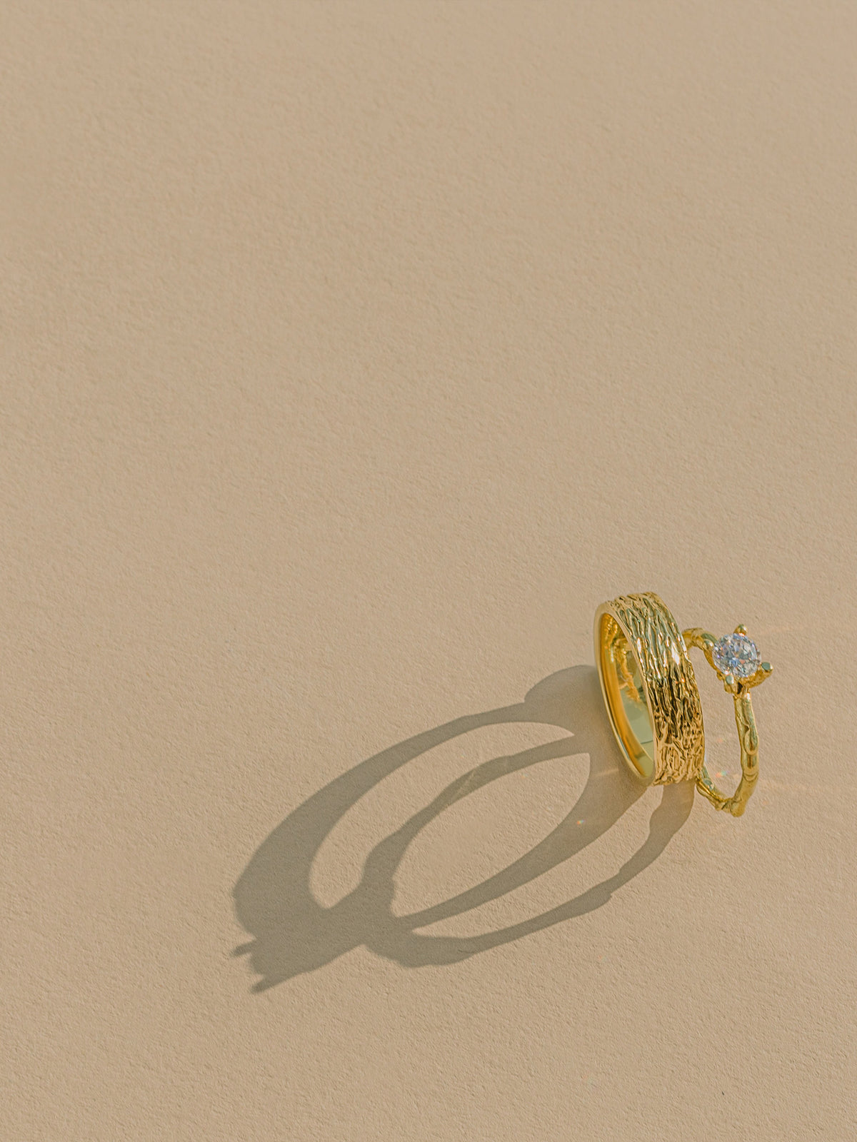 Coral Reef Wedding Band / Gold