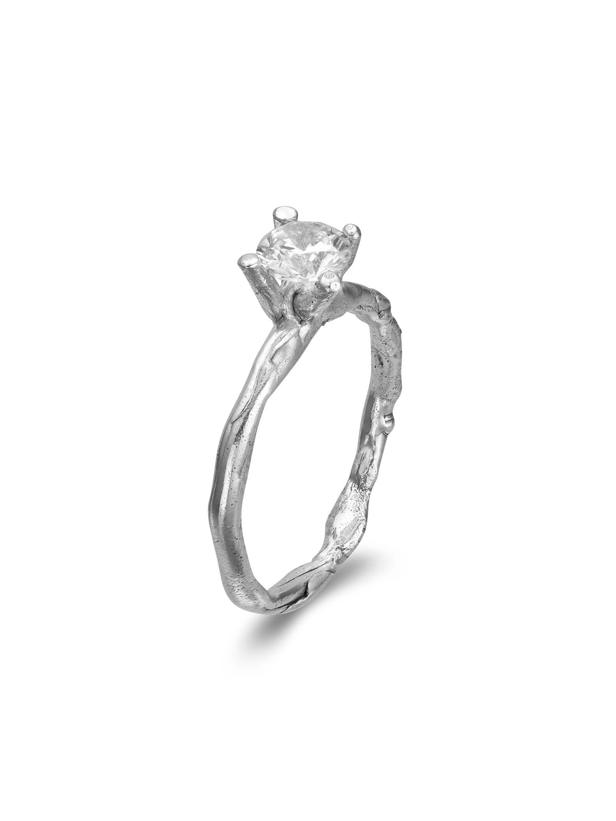 Everness Engagement Ring / White Gold