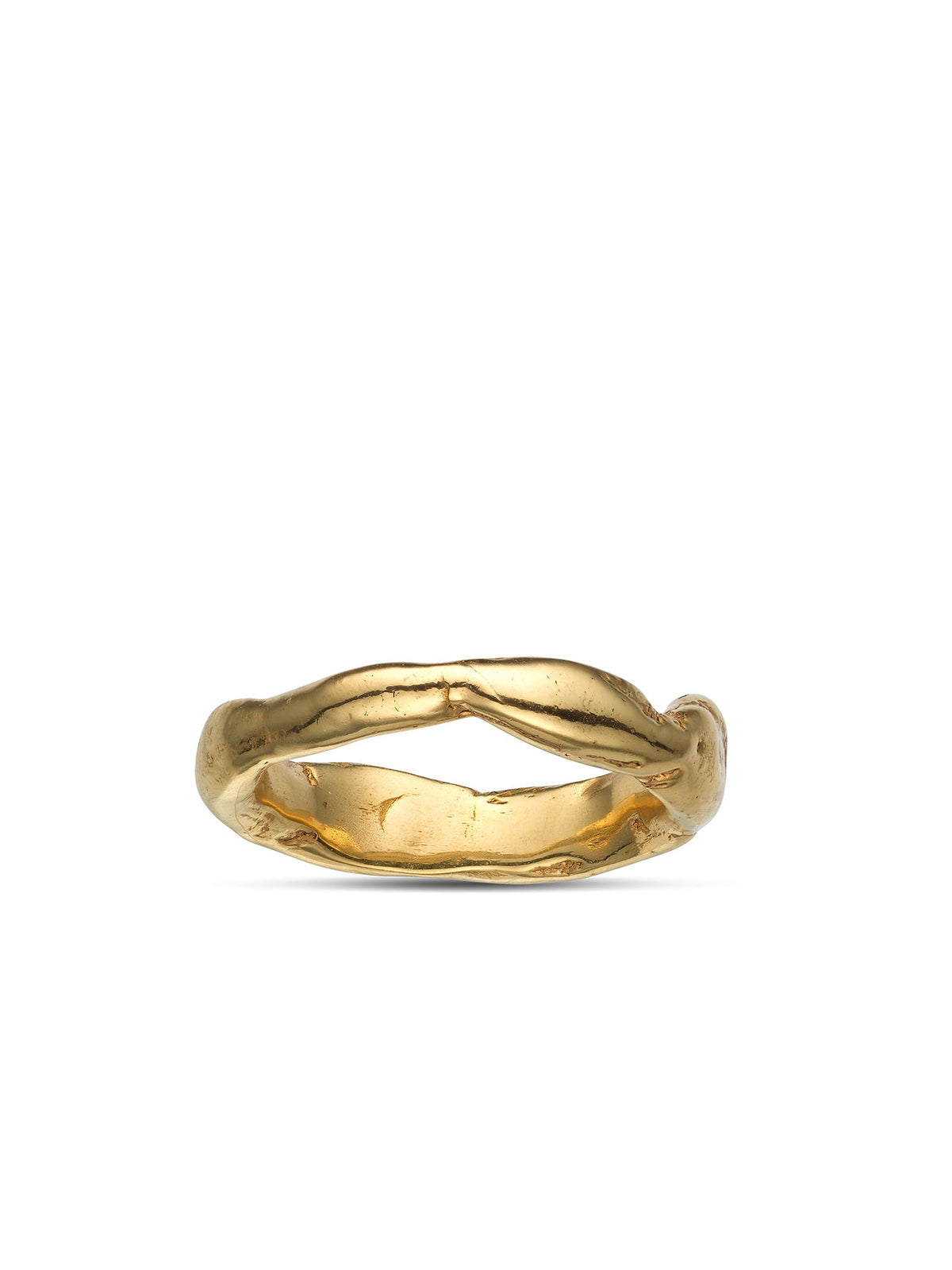 Melted Jegygyűrű / Arany