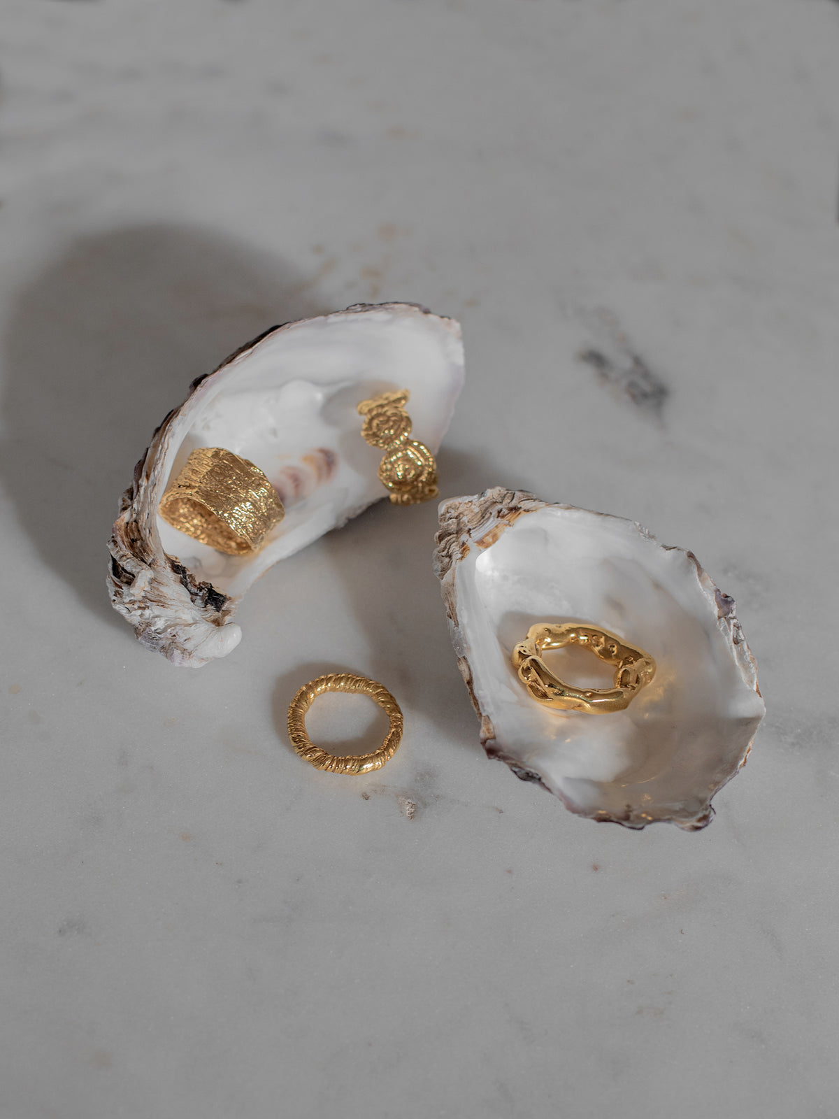 Nautilus Chunky Ring Gold