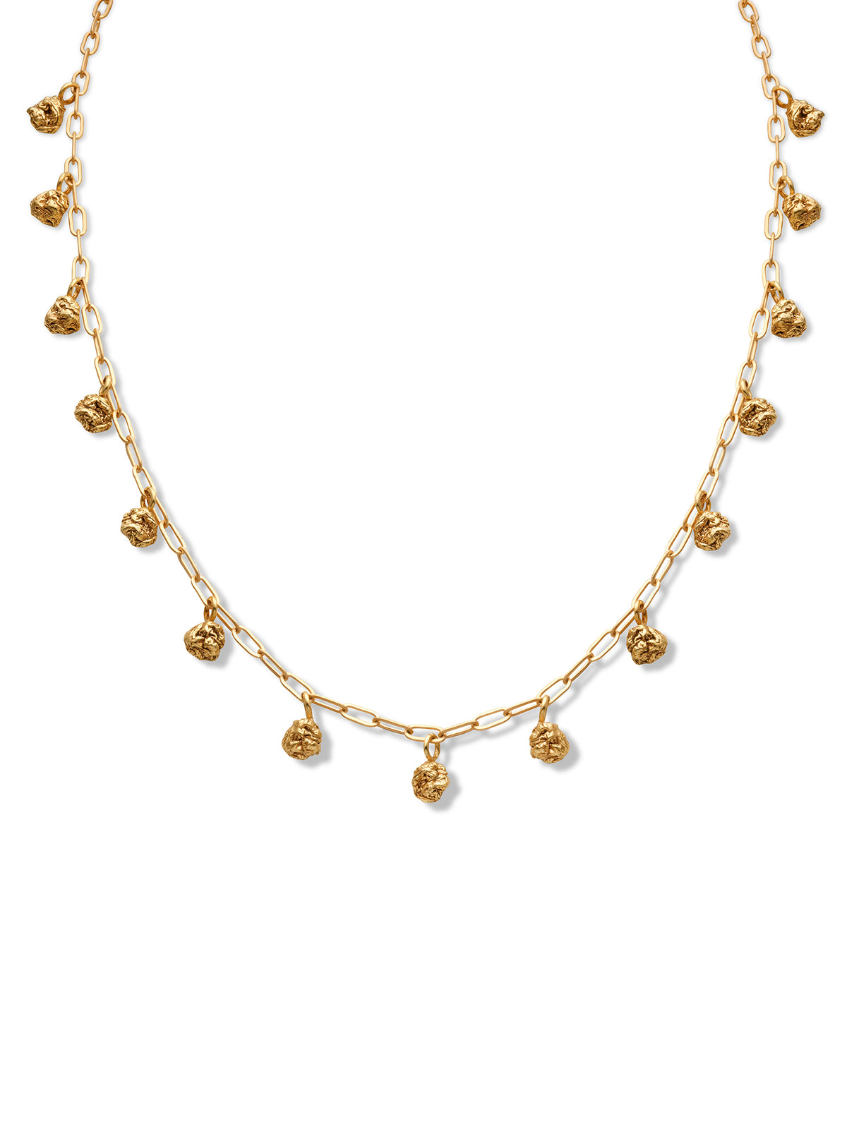 Archaic Chain Necklace Gold