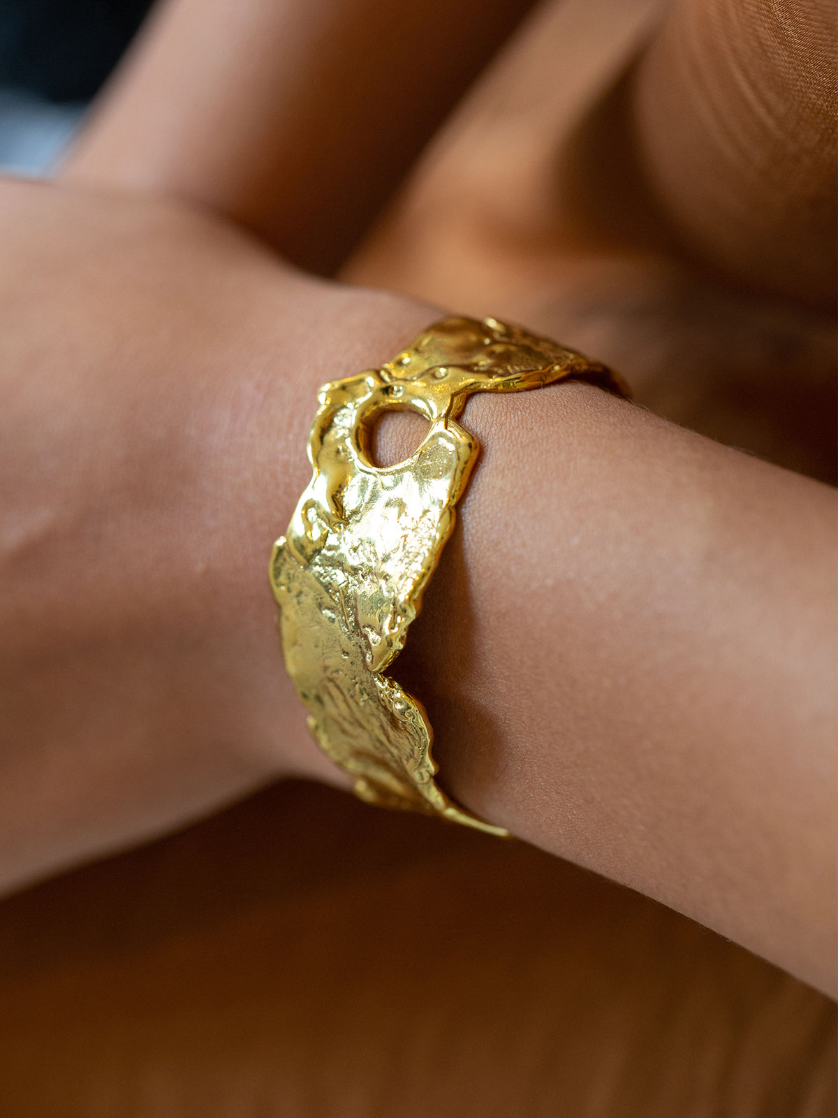 Talisman Moon Bracelet Gold